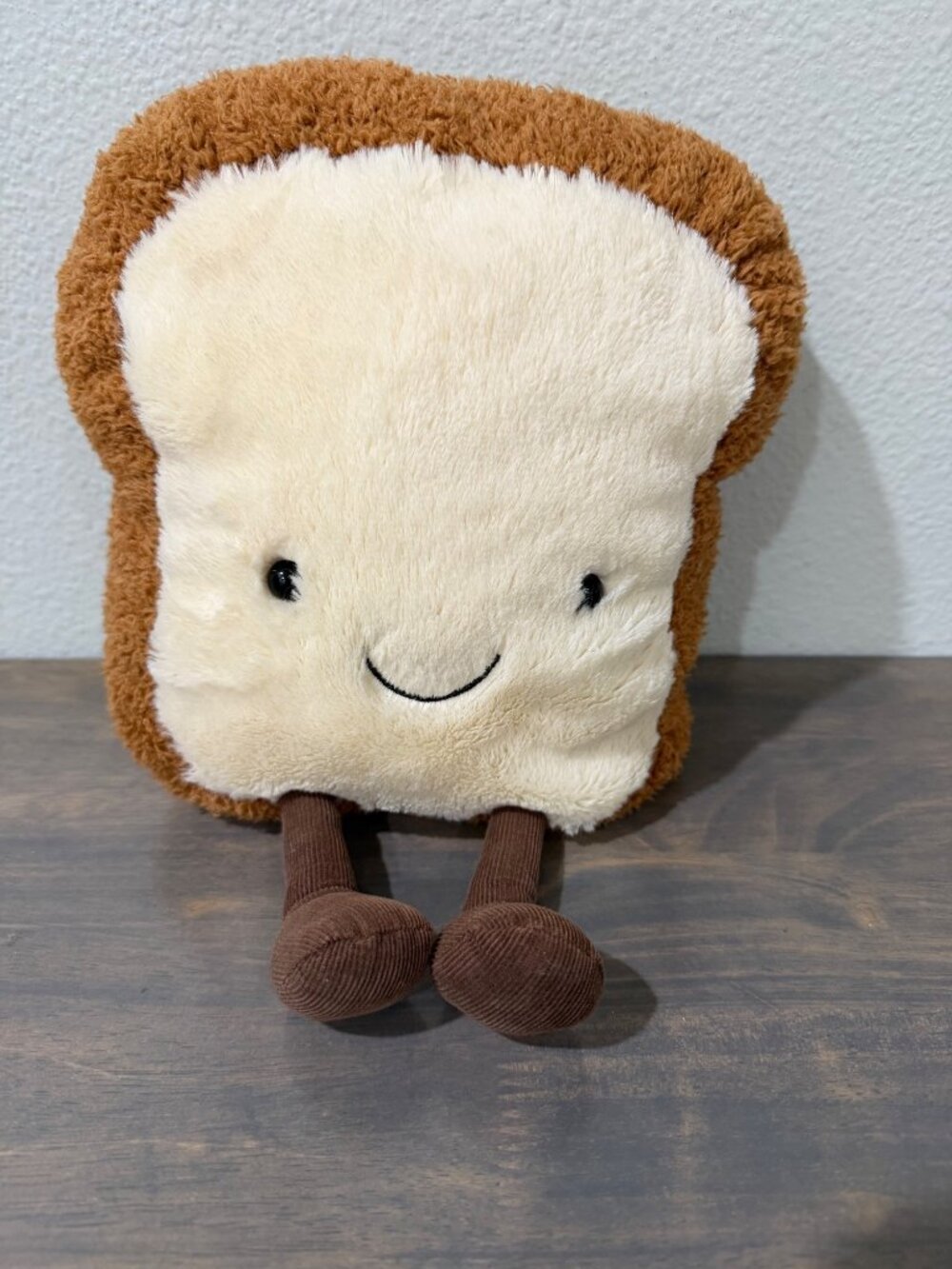Jellycat Amuseable large 10” Toast Bread Plush Stuffed Toy